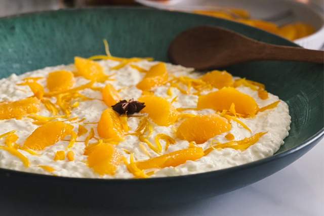 Ris a la malta med apelsin