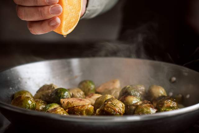 Smörstekt brysselkål