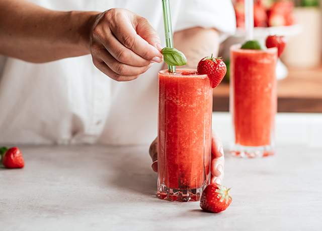  Basil Strawberry Crush