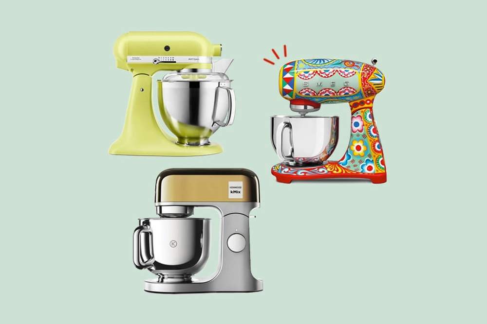 Köksmaskiner i färger som sticker ut